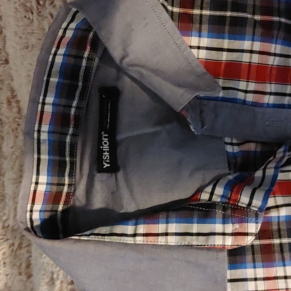 Yishion Men's checkered Shirt xl - Picture 2 of 3
